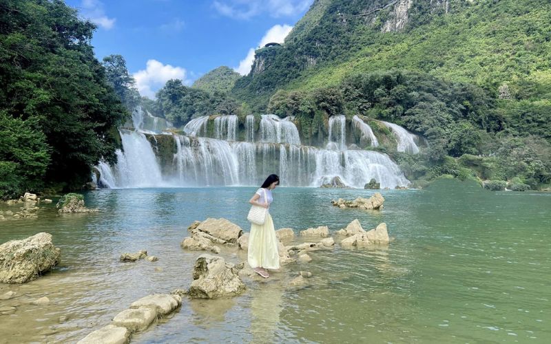 Thác Bản Giốc tại Cao Bằng