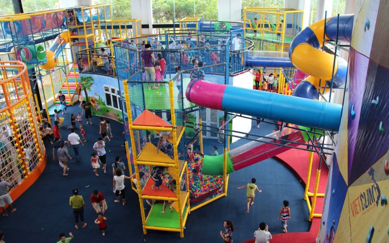 Khu vui chơi trong nhà Kolorado cho trẻ em