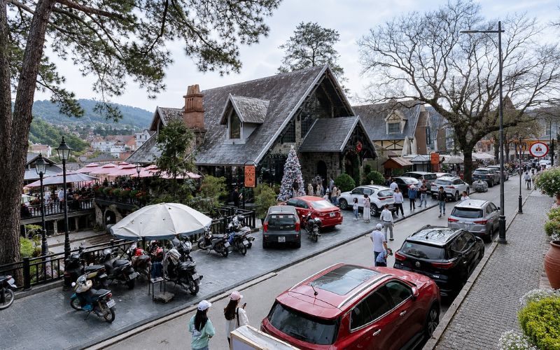 Thị trấn Tam Đảo là địa điểm du lịch gần Hà Nội mùa đông