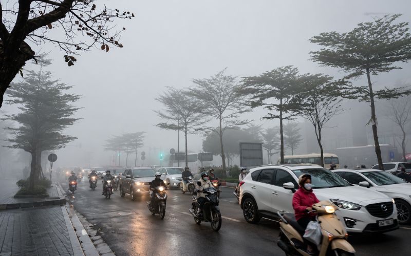 Kiểm tra phương tiện và các lưu ý lái xe trong điều kiện sương mù