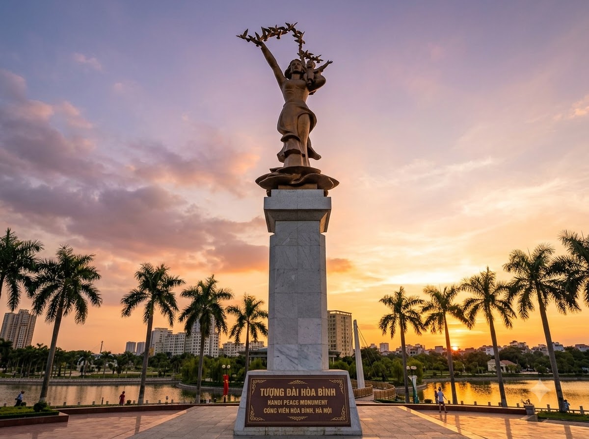 Biểu tượng Tượng đài Hòa Bình