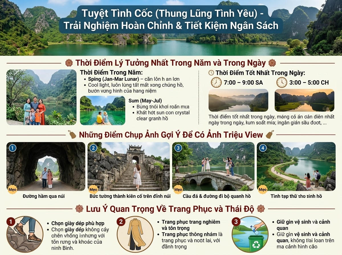 Kinh nghiệm tham quan Tuyệt Tình Cốc tiết kiệm và trọn vẹn