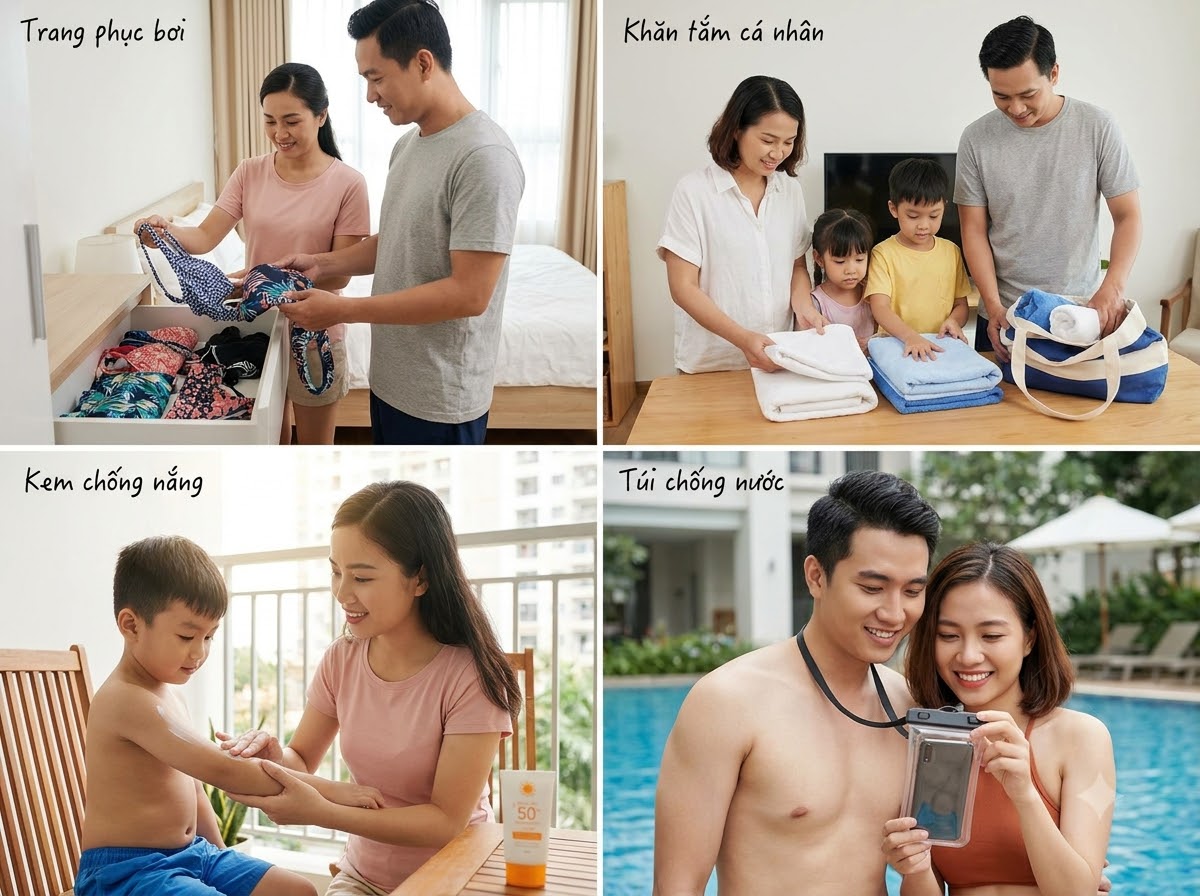 Chuẩn bị trang phục và vật dụng cá nhân