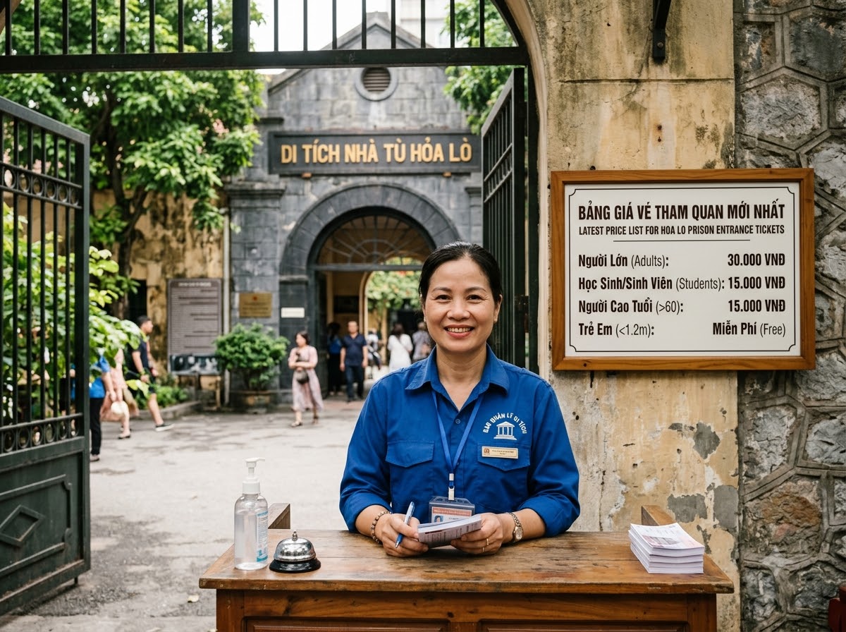 Bảng giá vé tham quan Nhà Tù Hỏa Lò mới nhất