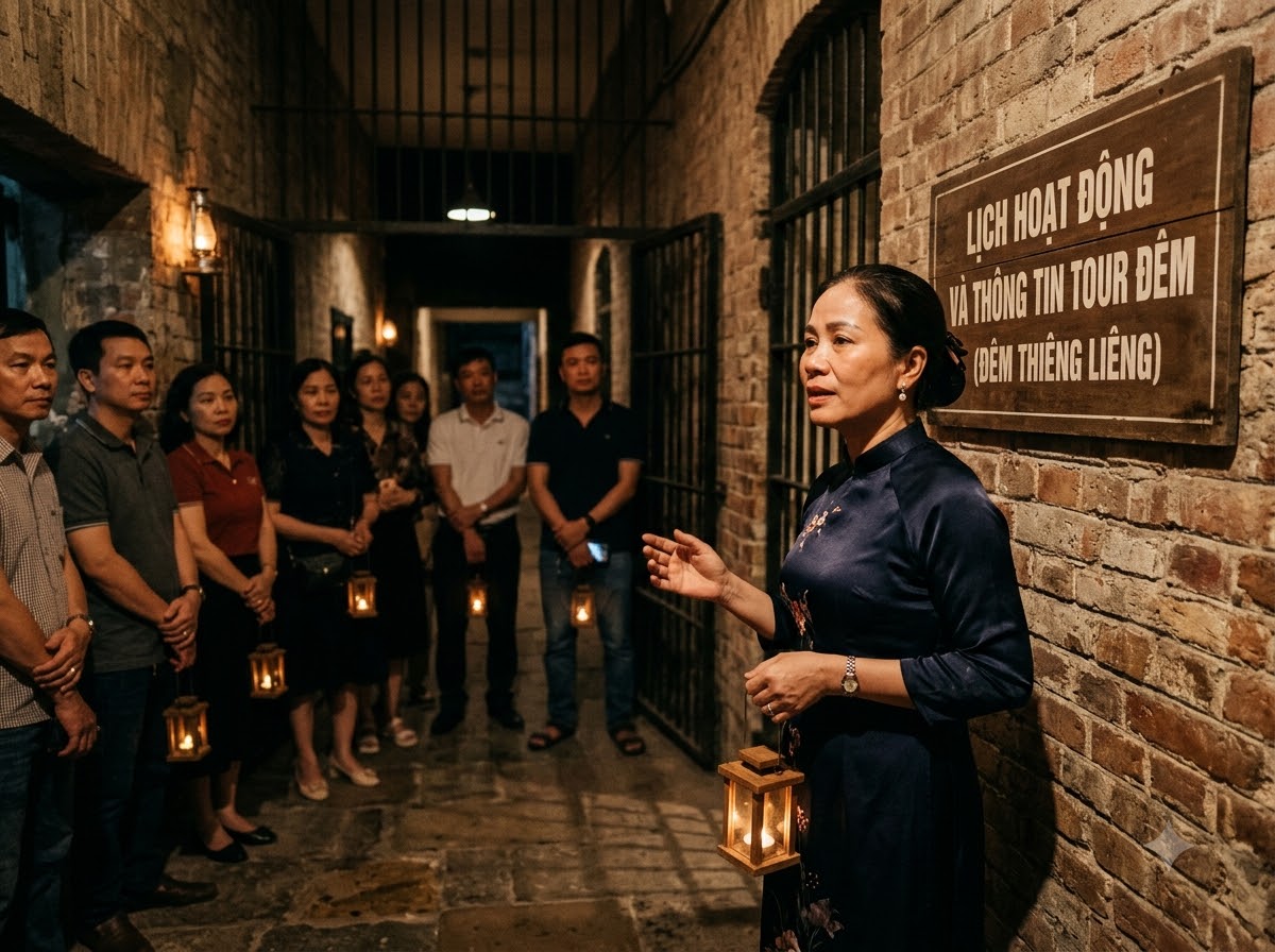 Lịch hoạt động và thông tin tour đêm (Đêm Thiêng Liêng)